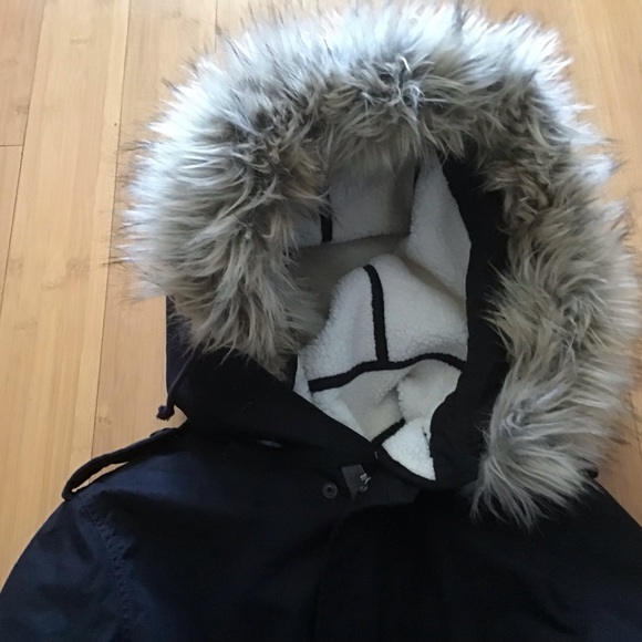 NWOT Community Military Autonomy Fishtail Parka Black - Picture 6 of 14